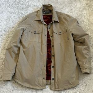 Eddie Bauer Men’s Tan Jacket size Medium